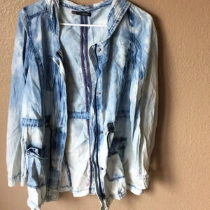 Acid wash jacket